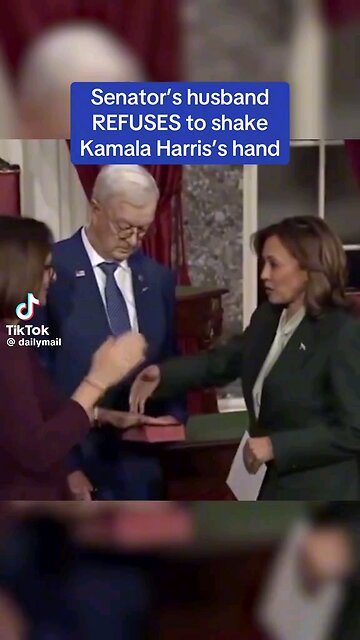Awkward Moments: Kamala Harris & The Senator's Husband