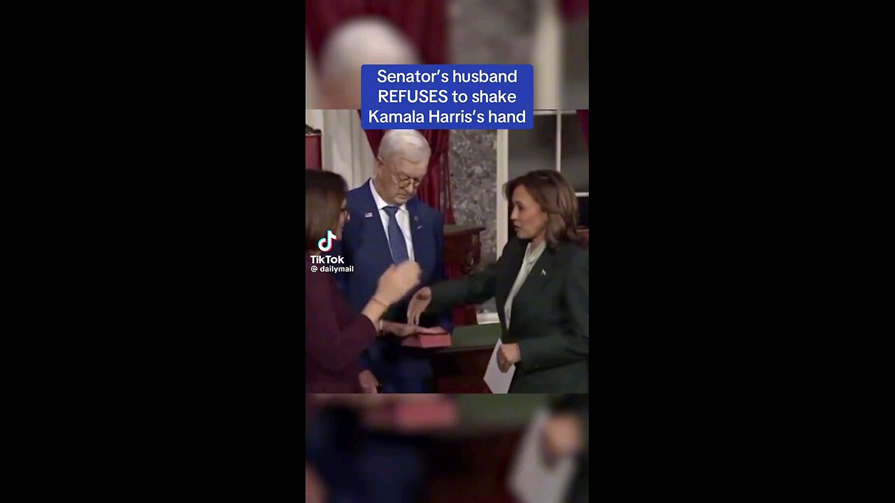 Awkward Moments: Kamala Harris & The Senator's Husband