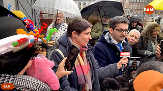 Procès #vonderLeyen, Liège 6-1-2025 #7 - Sortie d'audience, des plaignants répondent à chaud