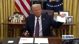 Trump Finds A Note From Biden With The Help of Peter Doocy