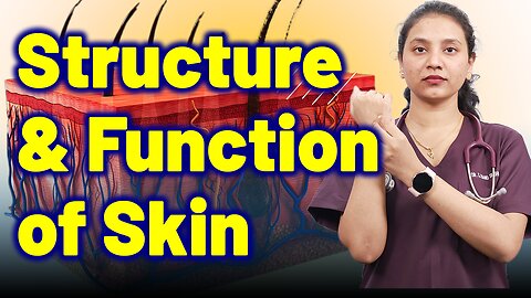 Function and Structure for Skin | Treatment Cure Relief Medicine | Skin Hair Nail | Homeopathy