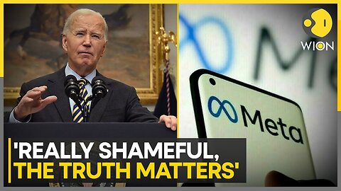 Joe Biden Slams Meta's Move To Scrap Fact-Checking | World News | WION