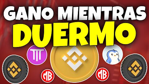 Así CONSIGO RECOMPENSAS GRATIS en BINANCE EXCHANGE 🔥 La Mejor Estrategia para GANAR DINERO Fácil ✅