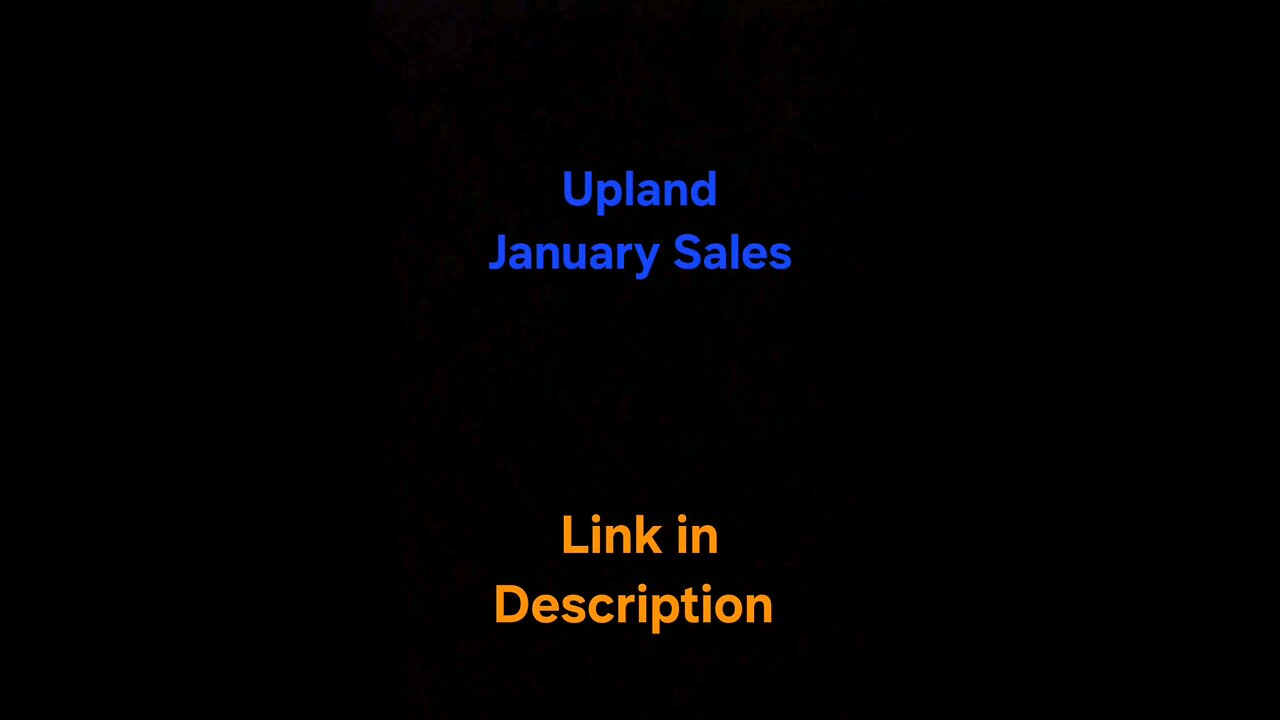 Upland January Sales🏢🏘