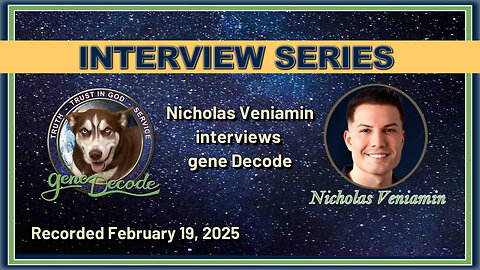 2025-02-19: gene Decode Discusses Durham Report & Missing Gold Investigation with Nicholas Veniamin