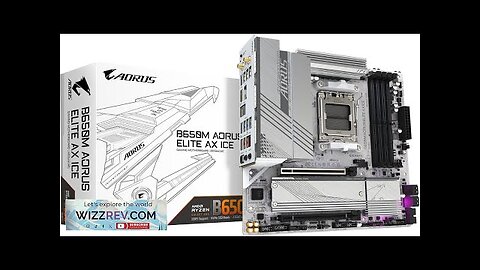 GIGABYTE B650M AORUS Elite AX ICE AM5 LGA 1718 AMD B650 M-ATX Review