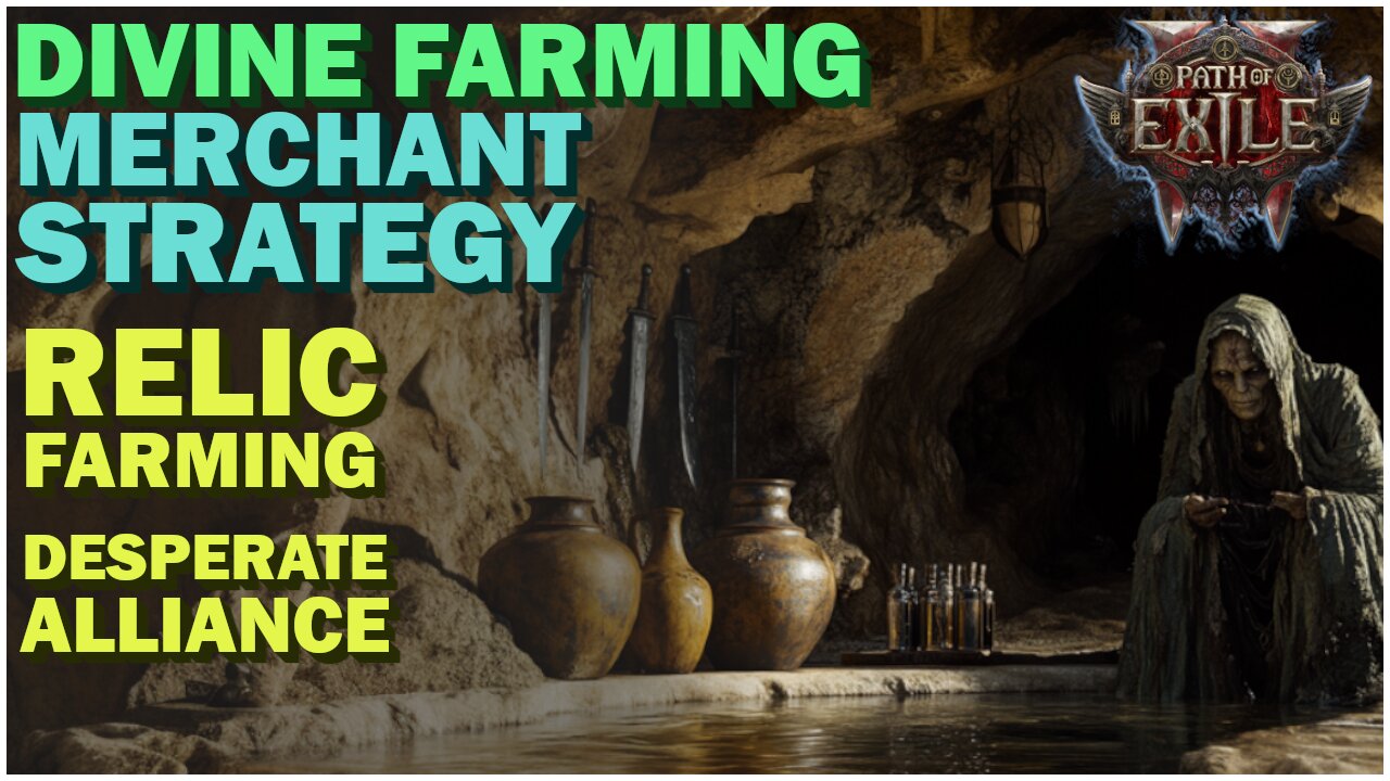 Path Of Exile 2 - Divine Farming With Desperate Alliance Merchant Strat - Trials of Sekhemas