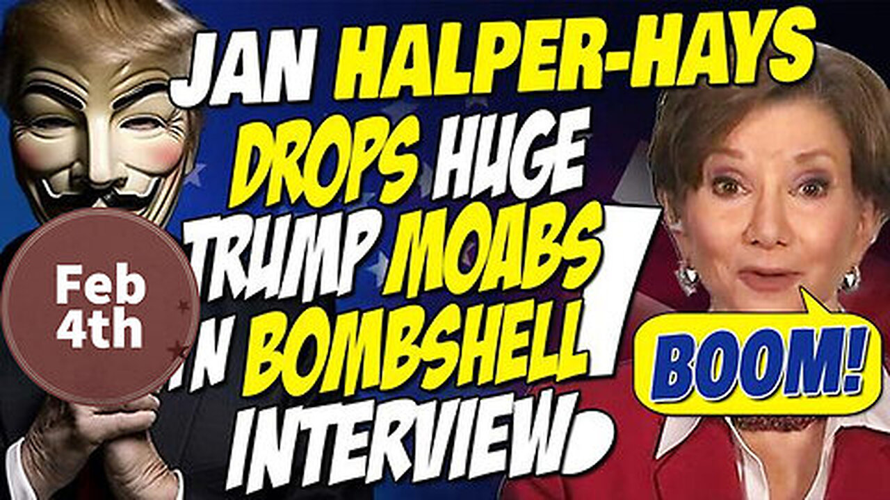 Dr. Jan Halper-Hayes Drops HUGE 2.4.2025 - Trump MOABS in BOMBSHELL Interview