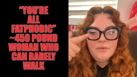 450 Pound Tess Holliday "You're All Just Fatphobic