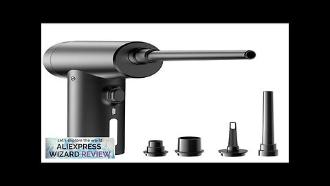 Wireless Air Duster Dust Blowing Gun USB Compressed Air Blower Cleaning Review