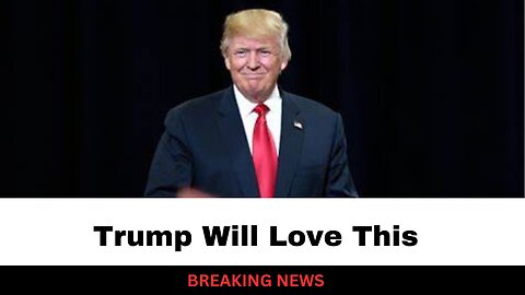 New Poll Gives Trump Great News