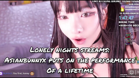 Lonely Nights Streams: AsianBunnyX gets a visit from Mizkif & Jynxzi on her live stream