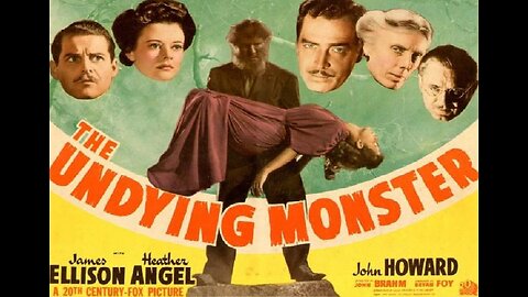 THE UNDYING MONSTER 1942 British Aristocrat Family is Cursed by a Hideous Monster FULL MOVIE in HD