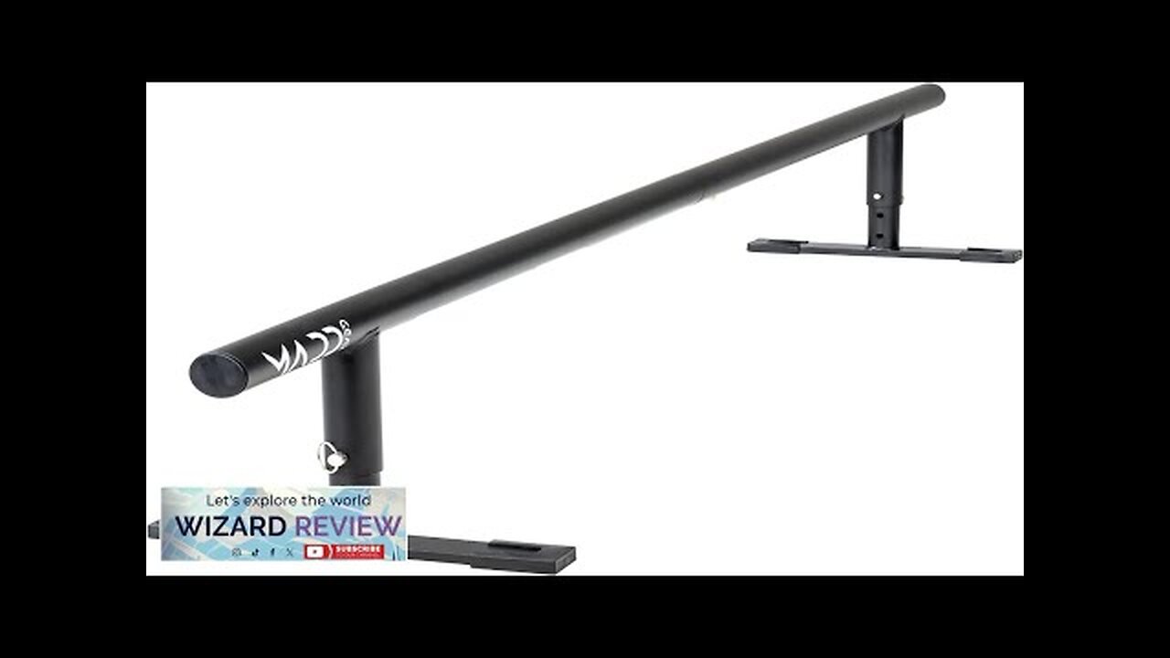 Madd Gear 55" Long Flat Bar Skate Rail – Heavy Duty Durable Review