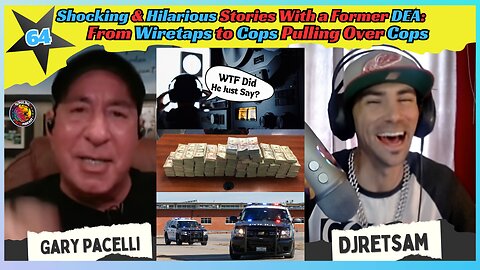 Shocking & Hilarious Stories With a Former DEA: From Wiretaps to Cops pulling Over Cops EP64