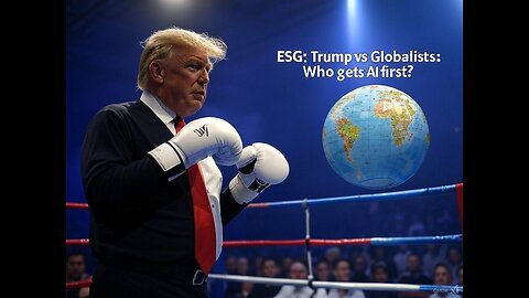 ESG: Trump vs Globalist: Who gets AI first?
