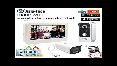 Tuya Smart Video Intercom Visual Doorphone Doorbell Camera 1080P AHD WiFi Intercom Review