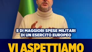 Salvini - PACE IN UCRAINA E PACE FISCALE IN ITALIA (03.03.25)