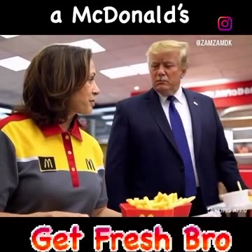 She can't even run a McDonald's.