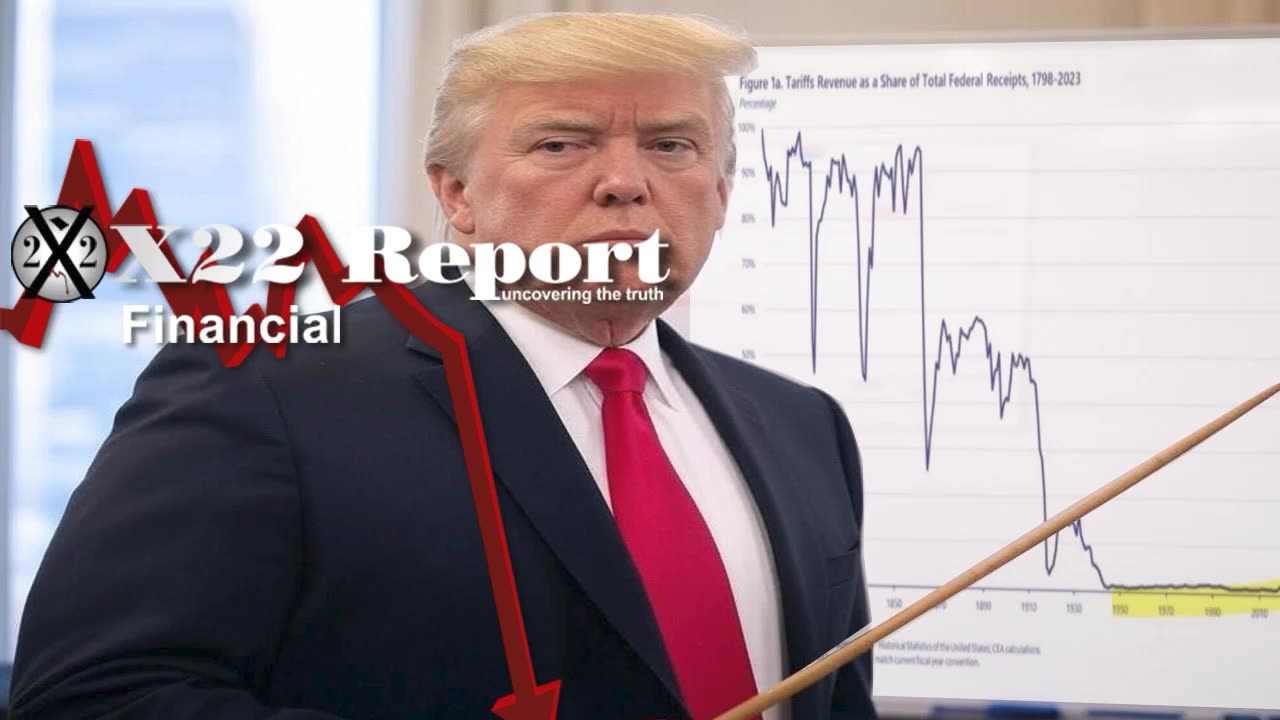 X22 Report: Trump Message Is Clear, We Will Move From Income Tax To Tariffs.......
