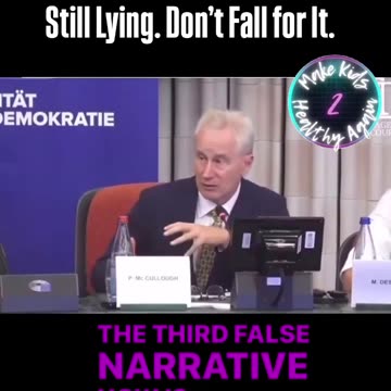 🚨 Dr. McCullough on ALL of the 3 Covid False Manipulation Narratives 💉💀