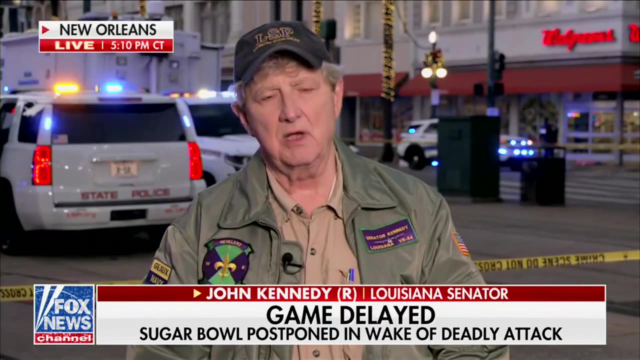 John Kennedy Taking FBI Info On New Orleans Massacre With Grain Of Salt