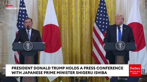 BREAKING: Donald Trump Takes Question After Question During Presser w/ Japan's Prime Minister!