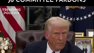 Politics - 2025 Trump Discusses Lib Globalist Commie Puppet Joe Biden Pelosi Blanket J6 Pardons