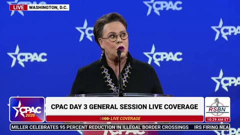 FULL SPEECH| Congresswoman Harriet Hageman Delivers Remarks at CPAC 2025 - 2/22/25