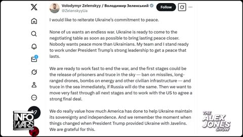 Zelensky Publicly Surrenders To Trump, Says He Will “Work Under Trump’s Strong Leadership!”