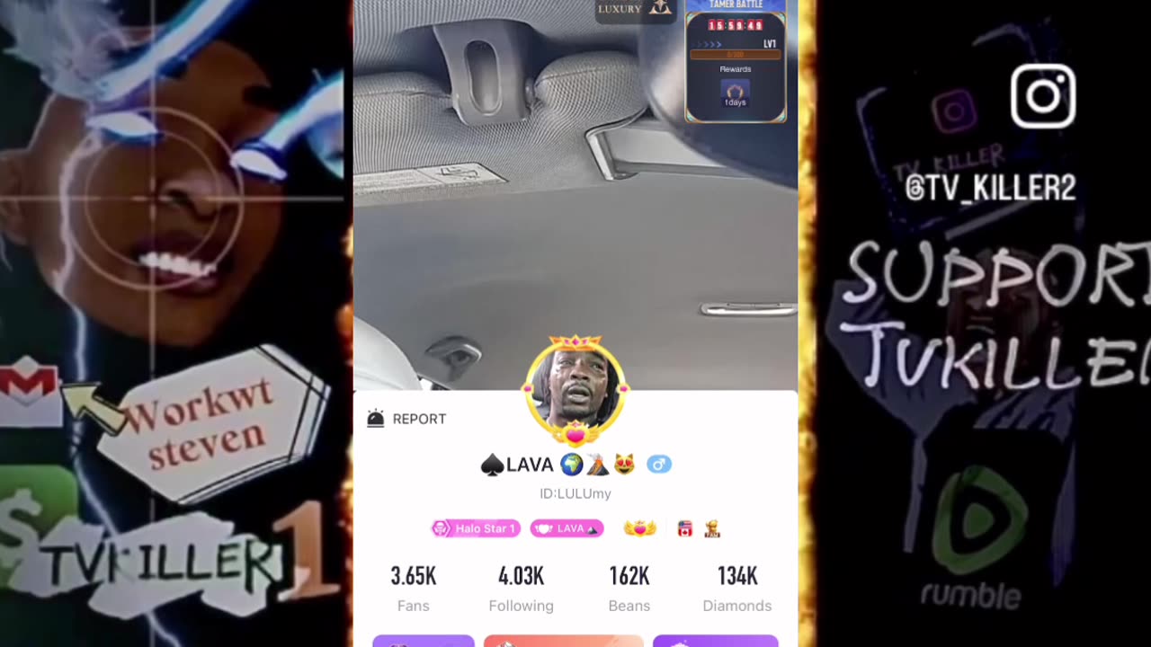 TOM CAT LAVA THREATENS TO KILL LIKE NO OTHER