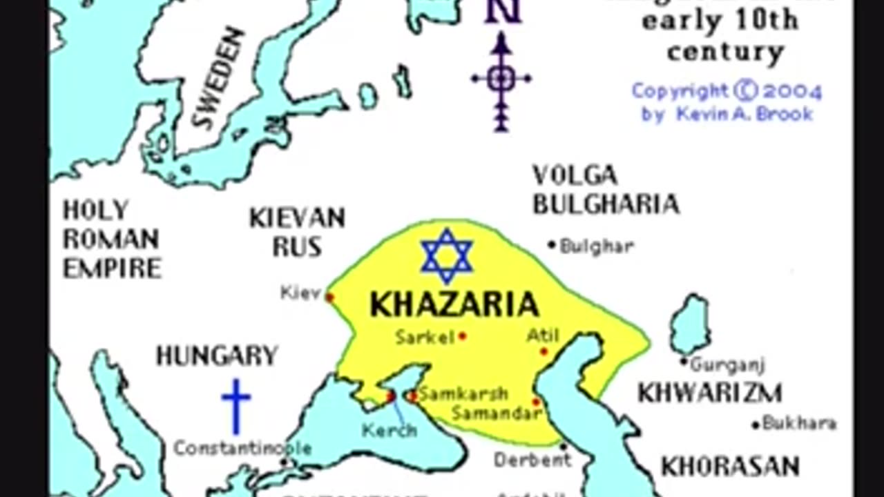 The Modern Jew Is Really A Khazar