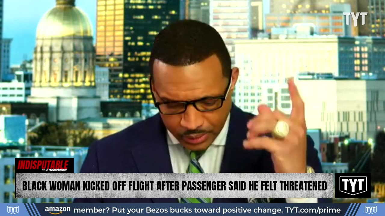 WATCH: Black Woman KICKED OFF Flight After White Man Says He Feels Threatened