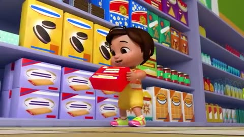 Humpty Dumpty Grocery Store | CoComelon Nursery Rhymes & Kids Songs