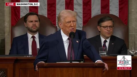 REPLAY: President Trump Addresses a Joint Session of Congress - 3/4/25