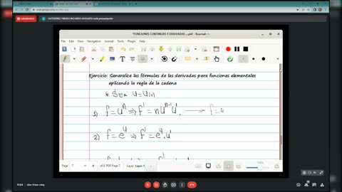 7. Derivadas Reglas