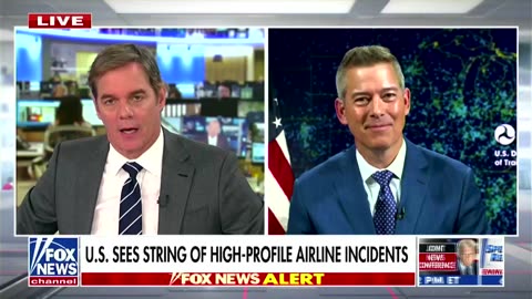 'Not a time to cut employees': Fox News host grills Sean Duffy for slashing FAA jobs