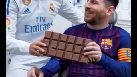 Ronaldo helps Messi