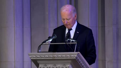 Biden salutes Jimmy Carter’s ‘strength of character’ in eulogy