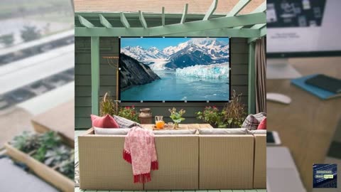 Projector Screen TOWOND 100 inch Projection Screen