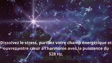 Soin 528hz avec la purification des 7 chakras lundi le 10 mars 2025