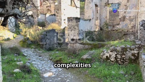 Exploring the Haunting Beauty of Kayaköy: Turkey's Ghost Town #travel #explore #history