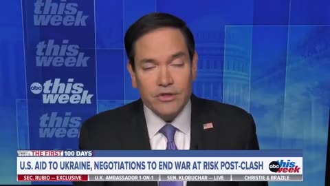 💥Secretary of State Marco Rubio on a sustainable peace deal with RU-UKR