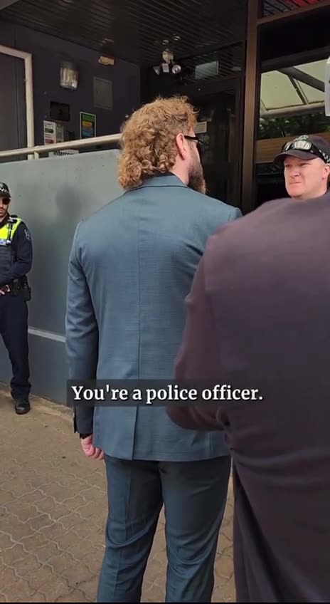 Joel Davis unleashes his righteous indignation upon the South Australia pig faggots.mp4