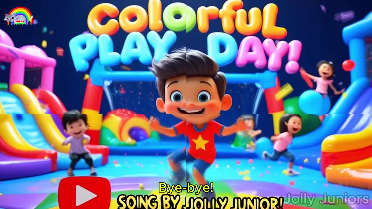 The Color Song by Jolly Color Play Day | Learning Colors |Kids TV Show | Educational Videos for Kids