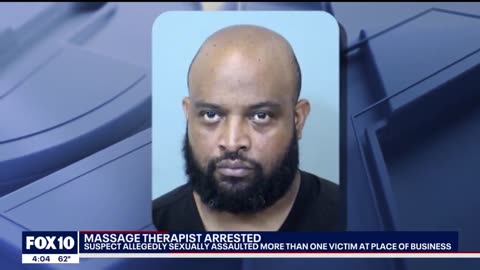 Goodyear black massage therapist accused of sexually assaulting customer