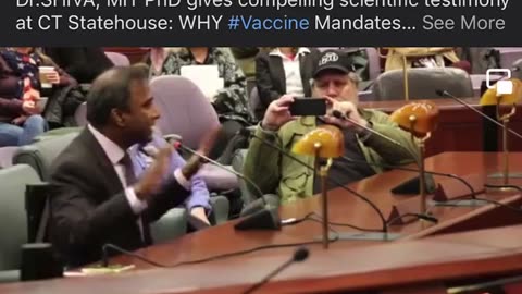 Dr.SHIVA 2020 Testimony Against Vaxx Mandates