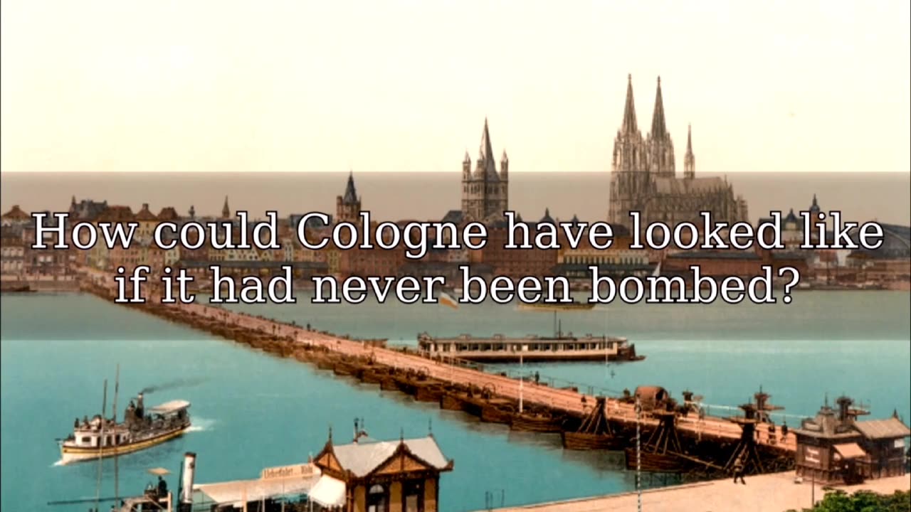 Cologne was an inferno. Stores, factories, office buildings, and many churches were destroyed.