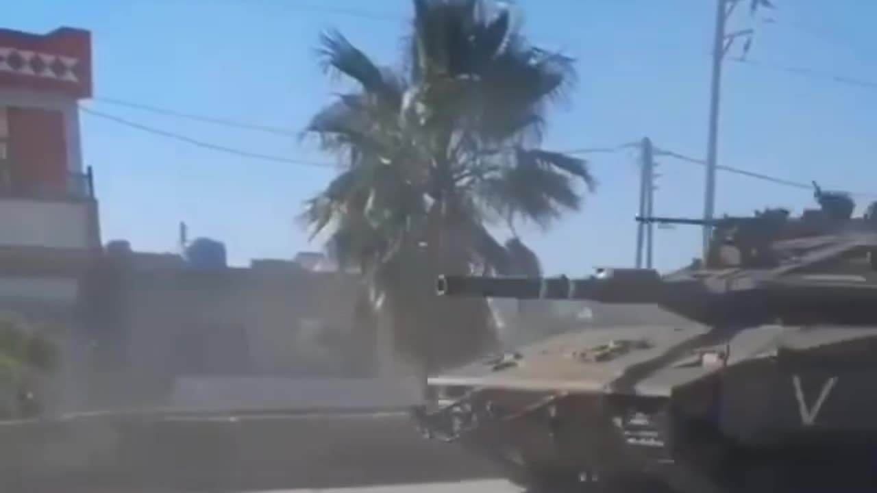 IDF armored vehicles entered Dar'a province in southern Syria.