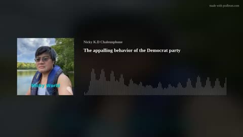 The appalling behavior of the Democrat party